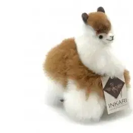 Plyšová hračka Alpaca SMALL – MACCHIATO - INKARI Alpaky