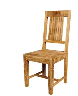 Stolička Guru indický masív mango