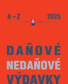 Daňové a nedaňové výdavky 2025 - Ján Mintál