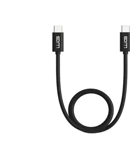 Winner Group - USB kábel USB-C / USB-C 1m čierna WINKABUTYPCC