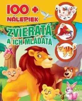 Zvieratá a ich mláďatá +100 nálepiek