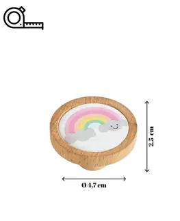Decorative Handle Rainbow