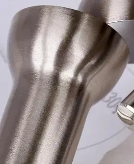 Špirálová stropná lampa 3X40W E14 saténový nikel ARC