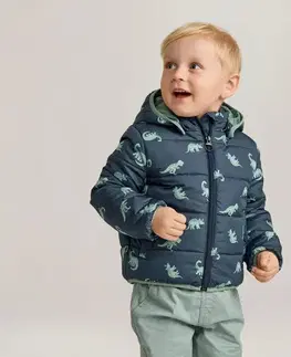 Detská prešívaná bunda, dinosaurus