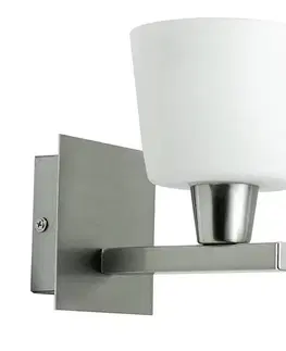 Nástenná lampa 1X40W E14 matný nikel