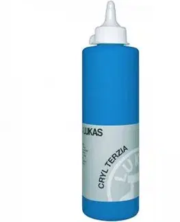 Lukas Terzia akrylová farba cerulean blue 500 ml