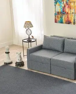 Dvojmiestna rozkladacia pohovka Saros - Grey
