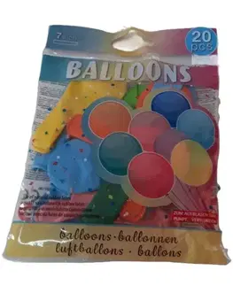 MAKRO - Balóny farebné 20ks