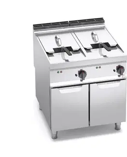 BERTO´S  Elektrická fritéza BERTO´s 2 x 22 L