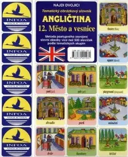 Najdi dvojici - Angličtina - 12. Město a vesnice