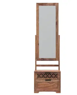 Toaletný stolík so zrkadlom Mira 50x175x40 indický masív palisander