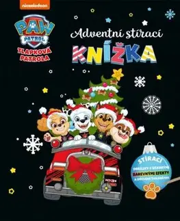 Tlapková patrola: Adventní stírací knížka - Jana Olivová