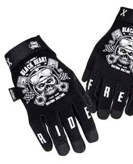 W-TEC Black Heart Piston Skull čierna - XXL