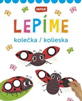 Lepíme kolečka / kolieska - modrý sešit / modrý zošit (CZ/SK vydanie)