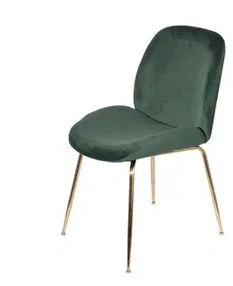 Dekoria Stolička Joy Green, 48 x 61 x 87 cm 