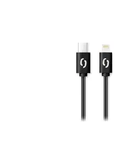Aligator DATKP50 - USB kábel USB-C / Lightning, 30 W Power Delivery, 1,5 m, čierny DATKP50