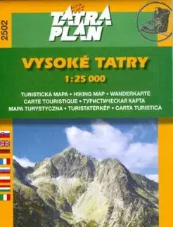 TM 2502 Vysoké Tatry 1:25 000 - slov.