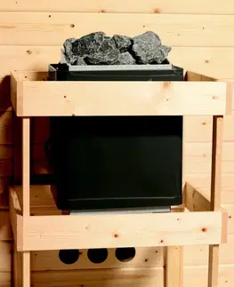 Vonkajšia fínska sauna s predsieňou 393 x 231 cm Dekorhome