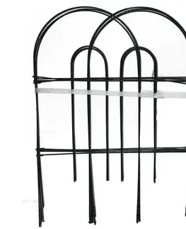 Záhradný plôtik 60 cm x 3 m, zelená
