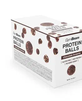 GymBeam Protein Balls čokoládové brownie