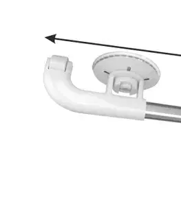Tescoma vešiak pod skrinku otočný OCTOPUS 35 cm, 1 háčik