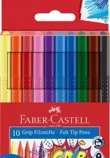 Detské Fixy Faber-Castell Grip 10 ks