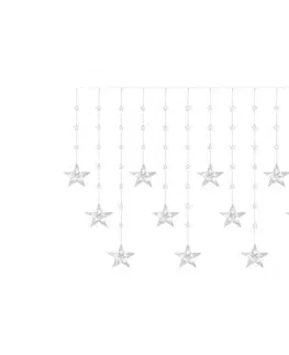  LED Vonkajší reťaz 120xLED/8 funkcií 3xAA 1,7 m IP44 studená biela DCGC03