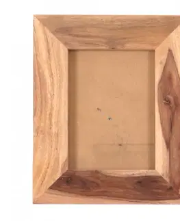 Fotorámček Gani 24x29x2,5 z indického masívu palisander