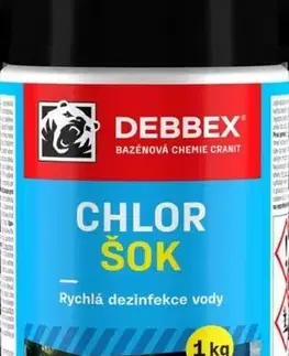 Kinekus Chémia bazénová Cranit Chlor šok 1kg