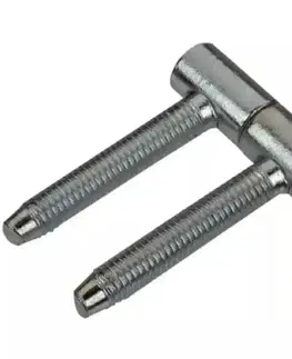 Záves 12x50 mm pozinkovaný biely 2 ks