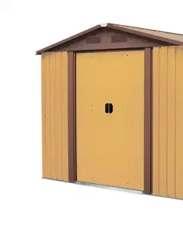 Záhradný domček 226x162 cm kovový Lanitplast