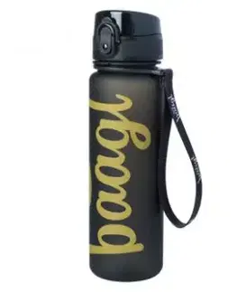 Tritanová fľaša na nápoje Logo Gold, 500 ml Baagl