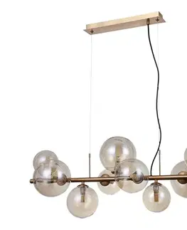  - Náhradné sklo k lustru a nástennému svietidlu CANELLO G9 pr. 15 cm hnedá CZ.PND-406007-HBR.15