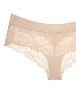 Nohavičky Triumph Body Makeup Illusion Lace, Satin Cream