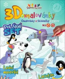 3D omalovánky Polární set