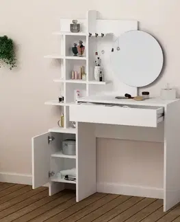Toaletný stolík Mup - White
