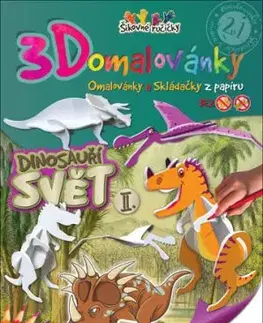 3D omalovánky Dinosauří svět II.