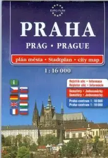 SC Praha 1:16 000 městský plán