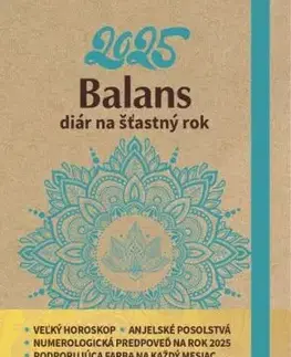 Balans diár na šťastný rok 2025 - Katarína Olejárová