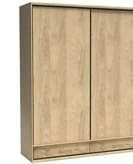 Skriňa Mediolan M19 Doska Natural Hikora