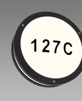 Nástenné svietidlo Solina LED C 7,5W čierne 4000K 03837