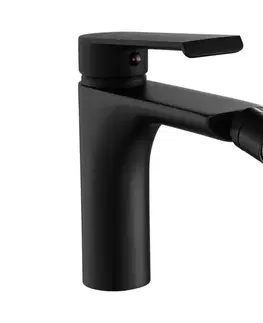 REA-B9965 - Bidetová batéria HASS 14,5 cm matná čierna REA-B9965