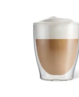 2 dvojstenné poháre na caffè crema