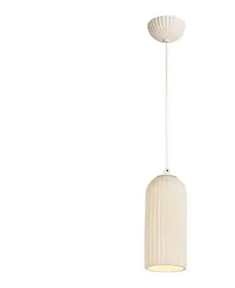 Viokef Lighting Závesný luster na lankách LAVINA 1xE27/35W/230V krémový 4327200