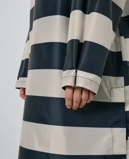 Pončo do dažďa, hrubé prúžky