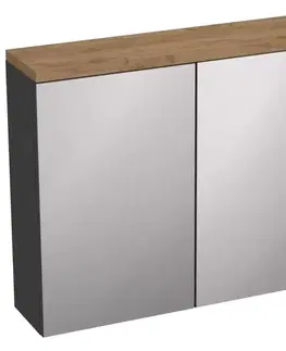 KÚPEĽŇOVÁ ZRKADLOVÁ SKRINKA 80 OVO LAVA MAT
