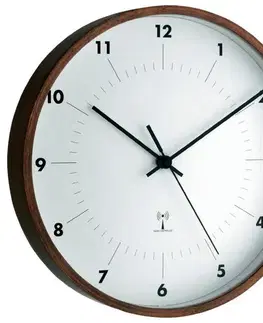 Nástenné DCF hodiny TFA Wood 26 cm