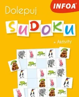 Dolepuj sudoku + Aktivity - oranžový sešit / oranžový zošit (CZ/SK vydanie)