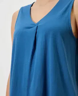 Top do záhybom, modrý