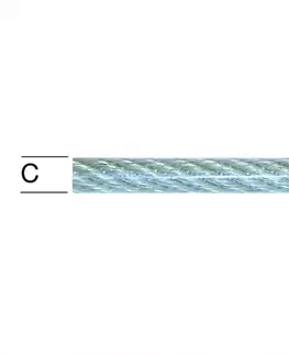 Oceľové Lano – Priemer 3/4 mm - Tovar na Mieru
